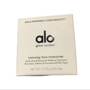 Alo glow system aluminizing face moisturizer